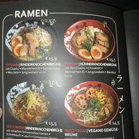 Menu (1/3).  at Ramen Makotoya Graz in Graz