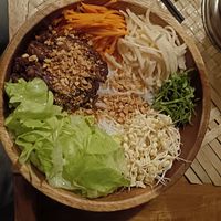 Bun bat with tempe at Food Lab in Siargao