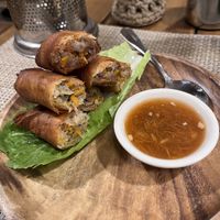 Crispy spring rolls   at Food Lab in Siargao