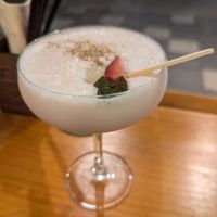 Lychee Strawberry Naiquiri at Muku Ramen Bar in Belconnen