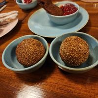Mochi dessert at Muku Ramen Bar in Belconnen