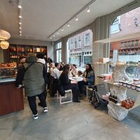 Interior at Saint-Jean Deli in Amsterdam