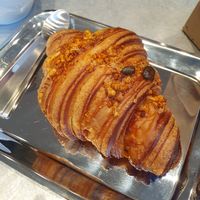 Savoury spiced cheese croissant at Saint-Jean Deli in Amsterdam