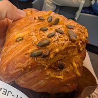 Cheese croissant at Saint-Jean Deli in Amsterdam