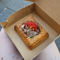 Bolognse pastry at Saint-Jean Deli in Amsterdam