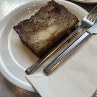 Croissant pudding   at Saint-Jean Deli in Amsterdam