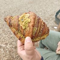 Croissant à ma pistache at Saint-Jean Deli in Amsterdam