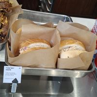 "Tuna" melt toastie at Saint-Jean Deli in Amsterdam