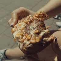 Smokey Mexican Galette  at Saint-Jean Deli in Amsterdam