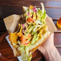 Vegan kebab at delikato in Berlin