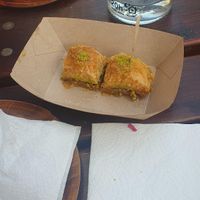 Vegetarian baklava at delikato in Berlin