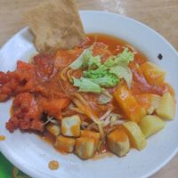 Noodle dish at Puspamalar Food Corner in Penang