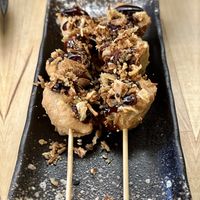 Yakitori (chicken skewers)  at NORI | Vegan Sushi - Wok in Rotterdam