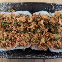 Crunchy Chickun rolls at NORI | Vegan Sushi - Wok in Rotterdam