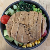 Chickun Pokebowl at NORI | Vegan Sushi - Wok in Rotterdam