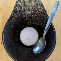 strawberry mochi at NORI | Vegan Sushi - Wok in Rotterdam
