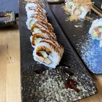The chicken sushi, would not recommend this one (a bit plain compared to the rest)  at NORI | Vegan Sushi - Wok in Rotterdam