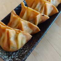 Gefrituurde gyoza at NORI | Vegan Sushi - Wok in Rotterdam