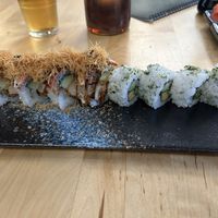 Baecon roll and veggie roll  at NORI | Vegan Sushi - Wok in Rotterdam