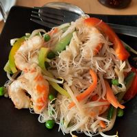 J'ai oublié le nom mais en gros, des nouilles aux "scampis" at NORI | Vegan Sushi - Wok in Rotterdam