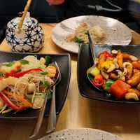 Noodle dishes at NORI | Vegan Sushi - Wok in Rotterdam