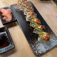 Dragon roll at NORI | Vegan Sushi - Wok in Rotterdam