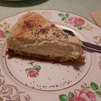 Cheesecake vegetalien at Marlaguette in Angers