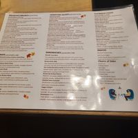 Menu at The Beancounter Coffeehouse & Drinkery in Burlington