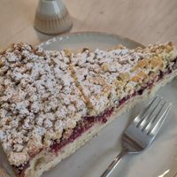 Kirschstreusel vegan at Bäckerei Riegler - Schröderstraße in Heidelberg