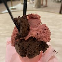 Vegan chocolate and strawberry #Veganuary at Anita Gelato - Condado in San Juan