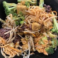 Bibimbap with tofu and kimchi.  at Bibimpop  in Santiago