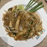Pad Thai 85 baht  at So Vegan - True Digital Park in Bangkok
