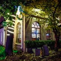 Outside of Buddha's Bit at Buddha's Bite in Beijing