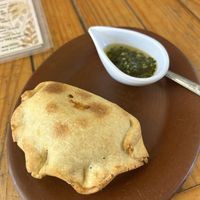 Vegan Sweet Potato Empanadaas  at Don Ramon in Brisas De Zicatela