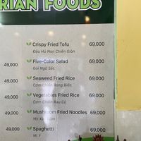  at Fami's Vegetarian Food in Hoi An