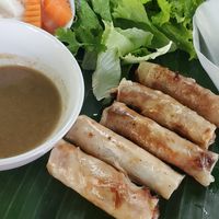 Frittierte Frühlingsrollen at Fami's Vegetarian Food in Hoi An