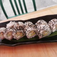 Muto roll with Avocado and tofu fish added at Godzu Cocina Asiática in Mexico City
