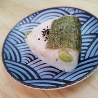 Onigiri at Godzu Cocina Asiática in Mexico City