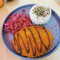 Tonkatsu at Godzu Cocina Asiática in Mexico City
