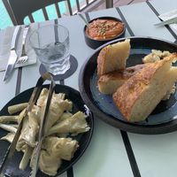 Good vegan options on the menu   at Manta Ray in Hamilton Island