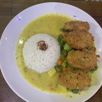 Katsu curry   at Warung Tumpang Sari Lembongan in Penida Island