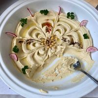 Hummus at Kazan Gourmet in Abu Dhabi