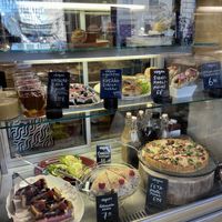 Huge variety of sweet and savoyry pastries  at Distant Days  in Helsinki