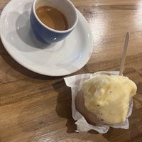 Ice cream (passion fruit and caramel with pecans)  at Isle of Gelato - Ella in Ella