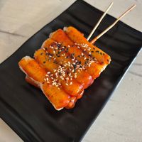 Rice cakes at Minari Korean Kitchen in Cape Town