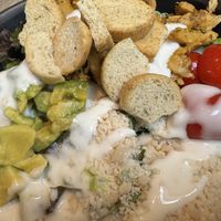 good vegan salad  at Immergrün in Ulm