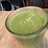 smoothie w/ spinach  at Immergrün in Ulm