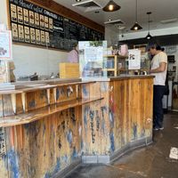 Ordering Counter   at Sunny Blue in Santa Monica
