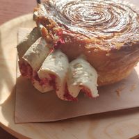 Vanilla New York Roll at Julietta Pastry and Lab in Rome