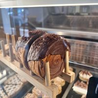 New York Croissant! Had a chocolate and strawberry flavor  at Julietta Pastry and Lab in Rome